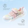 image:imageDREAM PAIRS Kids Shoes Sneakers Athletic Running  LightweightRunningBreathableComfortable Non SlipHookandLoopWalking Gym School Daily PlayPink