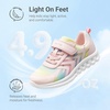 image:imageDREAM PAIRS Kids Shoes Sneakers Athletic Running  LightweightRunningBreathableComfortable Non SlipHookandLoopWalking Gym School Daily PlayPink