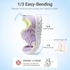 image:imageDREAM PAIRS Kids Shoes Sneakers Athletic Running  LightweightRunningBreathableComfortable Non SlipHookandLoopWalking Gym School Daily PlayPurple