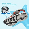 image:imageDREAM PAIRS Unisex Summer Water Athletic Sandals  ClosedToe Protection QuickDrying Upper Comfort Footbed Durable NonSlip Sole HookAndLoop Outdoor Sport Walk HikeOliveGreenOrange