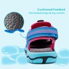 image:imageDREAM PAIRS Unisex Summer Water Athletic Sandals  ClosedToe Protection QuickDrying Upper Comfort Footbed Durable NonSlip Sole HookAndLoop Outdoor Sport Walk HikeNavyFuchsiaMint