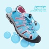 image:imageDREAM PAIRS Unisex Summer Water Athletic Sandals  ClosedToe Protection QuickDrying Upper Comfort Footbed Durable NonSlip Sole HookAndLoop Outdoor Sport Walk HikeBabyBluePink