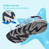 image:imageDREAM PAIRS Unisex Summer Water Athletic Sandals  ClosedToe Protection QuickDrying Upper Comfort Footbed Durable NonSlip Sole HookAndLoop Outdoor Sport Walk HikeBabyBluePink