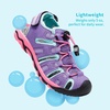 image:imageDREAM PAIRS Unisex Summer Water Athletic Sandals  ClosedToe Protection QuickDrying Upper Comfort Footbed Durable NonSlip Sole HookAndLoop Outdoor Sport Walk HikeLavenderBabyBlue