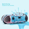 image:imageDREAM PAIRS Unisex Summer Water Athletic Sandals  ClosedToe Protection QuickDrying Upper Comfort Footbed Durable NonSlip Sole HookAndLoop Outdoor Sport Walk HikeBabyBluePink