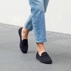 image:imageDREAM PAIRS Women Comfort Wide Toe Barefoot Knit Loafers  Zerodrop barefoot sole Wide toe box with arch support with breathable upper foldable loafer for daily work businessNavy
