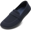 image:imageDREAM PAIRS Women Comfort Wide Toe Barefoot Knit Loafers  Zerodrop barefoot sole Wide toe box with arch support with breathable upper foldable loafer for daily work businessNavy