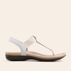 image:imageDREAM PAIRS Womens Arch Support Sandals Thong Sandals  Orthopedic TStrap Sandals Comfortable Flat Sandals Thong Sandals for Casual Summer Walking Casual OutingsWhite