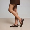 image:imageDREAM PAIRS Womens Ballet Mary Jane Flats  Square Toe Slip on Ballet Flats for Womenwith Bow Dressy Comfortable for Casual Daily Work Office ShoesAll Brown