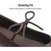 image:imageDREAM PAIRS Womens Ballet Mary Jane Flats  Square Toe Slip on Ballet Flats for Womenwith Bow Dressy Comfortable for Casual Daily Work Office ShoesAll Brown