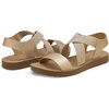 image:imageDREAM PAIRS Womens Elastic Ankle Strap Flat Sandals  Womens Comfortable Open Toe Elastic Crossbelt Slipon Flat Summer Sandals Casual WearGold