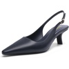 image:imageDREAM PAIRS Womens Slingback Kitten Heels Pumps Shoes  236 Inch Low Heel Pointed Toe Pumps Comfortable Closed Toe Dress Shoes for Office Work Classic Holiday HeelsNavy