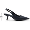 image:imageDREAM PAIRS Womens Slingback Kitten Heels Pumps Shoes  236 Inch Low Heel Pointed Toe Pumps Comfortable Closed Toe Dress Shoes for Office Work Classic Holiday HeelsNavy