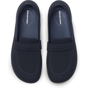 image:imageDREAM PAIRS Women Comfort Wide Toe Barefoot Knit Loafers  Zerodrop barefoot sole Wide toe box with arch support with breathable upper foldable loafer for daily work businessNavy