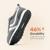 image:imageDREAM PAIRS Unisex Tennis Shoes Breathable Sneakers  Lightweight Mesh Retro Upper Comfort Insole Durable Outsole Convenient Heel Pull Tab Casual Walk Sports Athletic School GymGrey