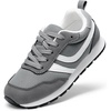 image:imageDREAM PAIRS Unisex Tennis Shoes Breathable Sneakers  Lightweight Mesh Retro Upper Comfort Insole Durable Outsole Convenient Heel Pull Tab Casual Walk Sports Athletic School GymGrey