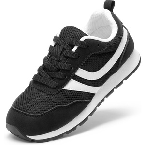 image:imageDREAM PAIRS Unisex Tennis Shoes Breathable Sneakers  Lightweight Mesh Retro Upper Comfort Insole Durable Outsole Convenient Heel Pull Tab Casual Walk Sports Athletic School GymBlack