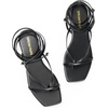 image:imageDREAM PAIRS Womens Strappy Lace Up Summer Flat Sandals  Comfortable Thong Design Gladiator Dressy Square Toe Tie Up Sandals for Walking Beach Vocation City Walks TravelBlack