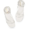 image:imageDREAM PAIRS Womens Strappy Lace Up Summer Flat Sandals  Comfortable Thong Design Gladiator Dressy Square Toe Tie Up Sandals for Walking Beach Vocation City Walks TravelWhite