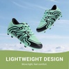 image:imageDREAM PAIRS Boys Girls Baseball Soccer Cleats  Football Kids Toddler Youth Comfortable Stable Lightweight Soccer Shoes Cleats with Cushioned InsoleMint Green