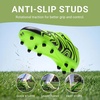 image:imageDREAM PAIRS Boys Girls Baseball Soccer Cleats  Football Kids Toddler Youth Comfortable Stable Lightweight Soccer Shoes Cleats with Cushioned InsoleNeon GreenBlack