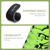 image:imageDREAM PAIRS Boys Girls Baseball Soccer Cleats  Football Kids Toddler Youth Comfortable Stable Lightweight Soccer Shoes Cleats with Cushioned InsoleNeon GreenBlack