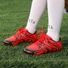 image:imageDREAM PAIRS Boys Girls Baseball Soccer Cleats  Football Kids Toddler Youth Comfortable Stable Lightweight Soccer Shoes Cleats with Cushioned InsoleRedBlackSilver