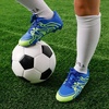 image:imageDREAM PAIRS Boys Girls Baseball Soccer Cleats  Football Kids Toddler Youth Comfortable Stable Lightweight Soccer Shoes Cleats with Cushioned InsoleRoyalLemonGreenSilver