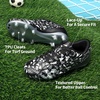 image:imageDREAM PAIRS Boys Girls Soccer Cleats  Youth Firm Ground Athletic Outdoor Training Football Shoes for Little Kid Big Kid ToddlerBlack