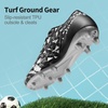 image:imageDREAM PAIRS Boys Girls Soccer Cleats  Youth Firm Ground Athletic Outdoor Training Football Shoes for Little Kid Big Kid ToddlerBlack