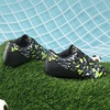 image:imageDREAM PAIRS Boys Girls Soccer Cleats  Youth Firm Ground Athletic Outdoor Training Football Shoes for Little Kid Big Kid ToddlerBlackNeonGreen
