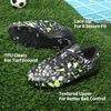 image:imageDREAM PAIRS Boys Girls Soccer Cleats  Youth Firm Ground Athletic Outdoor Training Football Shoes for Little Kid Big Kid ToddlerBlackNeonGreen