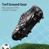 image:imageDREAM PAIRS Boys Girls Soccer Cleats  Youth Firm Ground Athletic Outdoor Training Football Shoes for Little Kid Big Kid ToddlerBlackRed