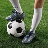 image:imageDREAM PAIRS Boys Girls Soccer Cleats  Youth Firm Ground Athletic Outdoor Training Football Shoes for Little Kid Big Kid ToddlerDarkGreyRoyalBlue