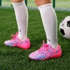 image:imageDREAM PAIRS Boys Girls Soccer Cleats  Youth Firm Ground Athletic Outdoor Training Football Shoes for Little Kid Big Kid ToddlerFuchsiaPinkRoyalBlue