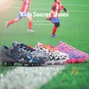 image:imageDREAM PAIRS Boys Girls Soccer Cleats  Youth Firm Ground Athletic Outdoor Training Football Shoes for Little Kid Big Kid ToddlerFuchsiaPinkRoyalBlue