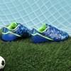 image:imageDREAM PAIRS Boys Girls Soccer Cleats  Youth Firm Ground Athletic Outdoor Training Football Shoes for Little Kid Big Kid ToddlerNavyBlueBlackNeon Green