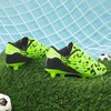 image:imageDREAM PAIRS Boys Girls Soccer Cleats  Youth Firm Ground Athletic Outdoor Training Football Shoes for Little Kid Big Kid ToddlerNeon GreenBlack