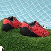 image:imageDREAM PAIRS Boys Girls Soccer Cleats  Youth Firm Ground Athletic Outdoor Training Football Shoes for Little Kid Big Kid ToddlerRedBlack