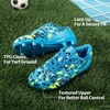 image:imageDREAM PAIRS Boys Girls Soccer Cleats  Youth Firm Ground Athletic Outdoor Training Football Shoes for Little Kid Big Kid ToddlerRoyal BlueBlack