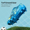 image:imageDREAM PAIRS Boys Girls Soccer Cleats  Youth Firm Ground Athletic Outdoor Training Football Shoes for Little Kid Big Kid ToddlerRoyal BlueBlack