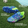 image:imageDREAM PAIRS Boys Girls Soccer Cleats  Youth Firm Ground Athletic Outdoor Training Football Shoes for Little Kid Big Kid ToddlerRoyal BlueNeon Green