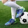 image:imageDREAM PAIRS Boys Girls Soccer Cleats  Youth Firm Ground Athletic Outdoor Training Football Shoes for Little Kid Big Kid ToddlerRoyal BlueNeon Green