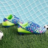 image:imageDREAM PAIRS Boys Girls Soccer Cleats  Youth Firm Ground Athletic Outdoor Training Football Shoes for Little Kid Big Kid ToddlerRoyal BlueNeon Green