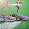 image:imageDREAM PAIRS Boys Girls Soccer Cleats  Youth Firm Ground Athletic Outdoor Training Football Shoes for Little Kid Big Kid ToddlerWhiteRoyalBlueOrange