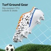 image:imageDREAM PAIRS Boys Girls Soccer Cleats  Youth Firm Ground Athletic Outdoor Training Football Shoes for Little Kid Big Kid ToddlerWhiteRoyalBlueOrange