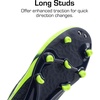 image:imageDREAM PAIRS Girl Toddler Boys Soccer Cleats  Textured Upper Improves Control Rubber Outsole Boosts Grip EVA Footbed Adds Cushioning Arch Support Reduces FatigueNavyNeon Green