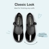 image:imageDREAM PAIRS Girls Mary Jane School Uniform Shoes  Girl Buckle Dress Shoes Backtoschool NonSlip Fatiguefree Flats with Roomy Round Toe for Little Big KidsAll Black