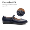 image:imageDREAM PAIRS Girls Mary Jane School Uniform Shoes  Girl Buckle Dress Shoes Backtoschool NonSlip Fatiguefree Flats with Roomy Round Toe for Little Big KidsNavy