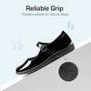 image:imageDREAM PAIRS Girls Mary Jane School Uniform Shoes  Girl Buckle Dress Shoes Backtoschool NonSlip Fatiguefree Flats with Roomy Round Toe for Little Big KidsBlackPatent